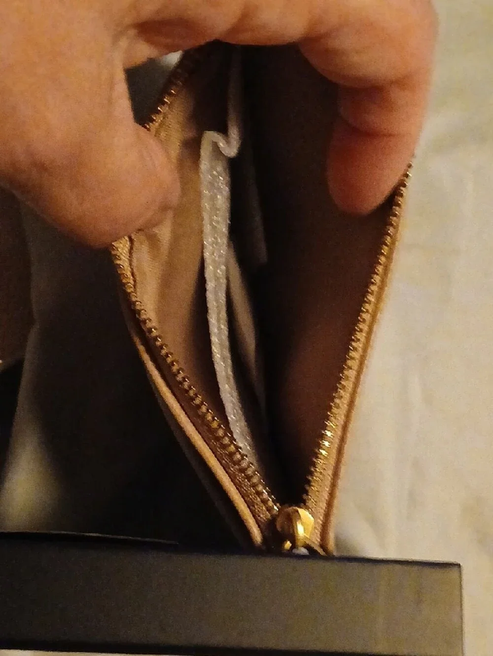 Tahari zip top